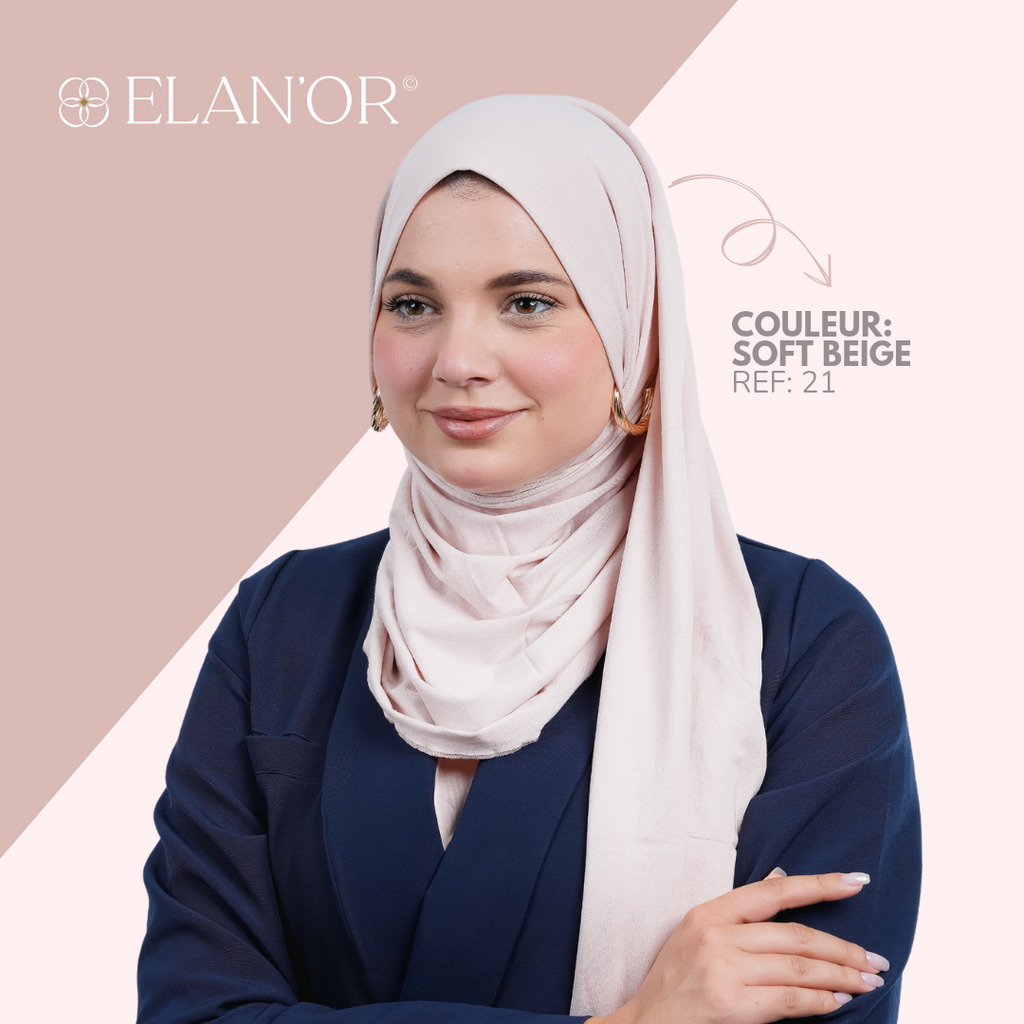 Foulard Cotton Hijab - 180x70cm