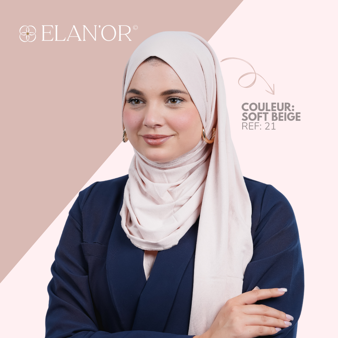Foulard Cotton Hijab - 180x70cm