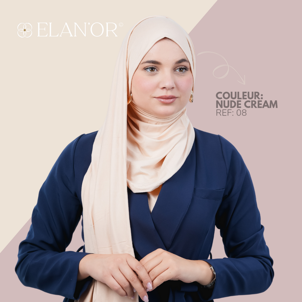 Foulard Cotton Hijab - 180x70cm