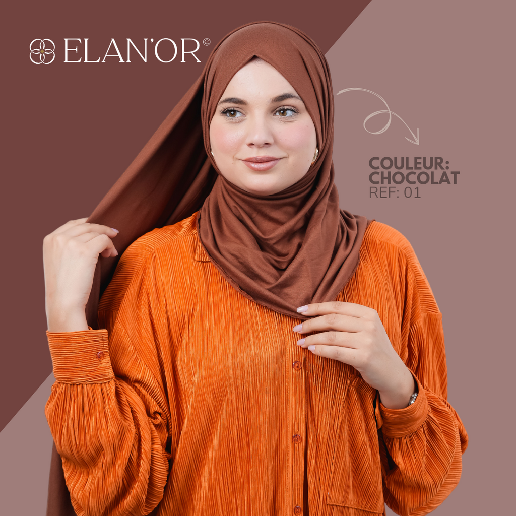 Foulard Cotton Hijab - 180x70cm