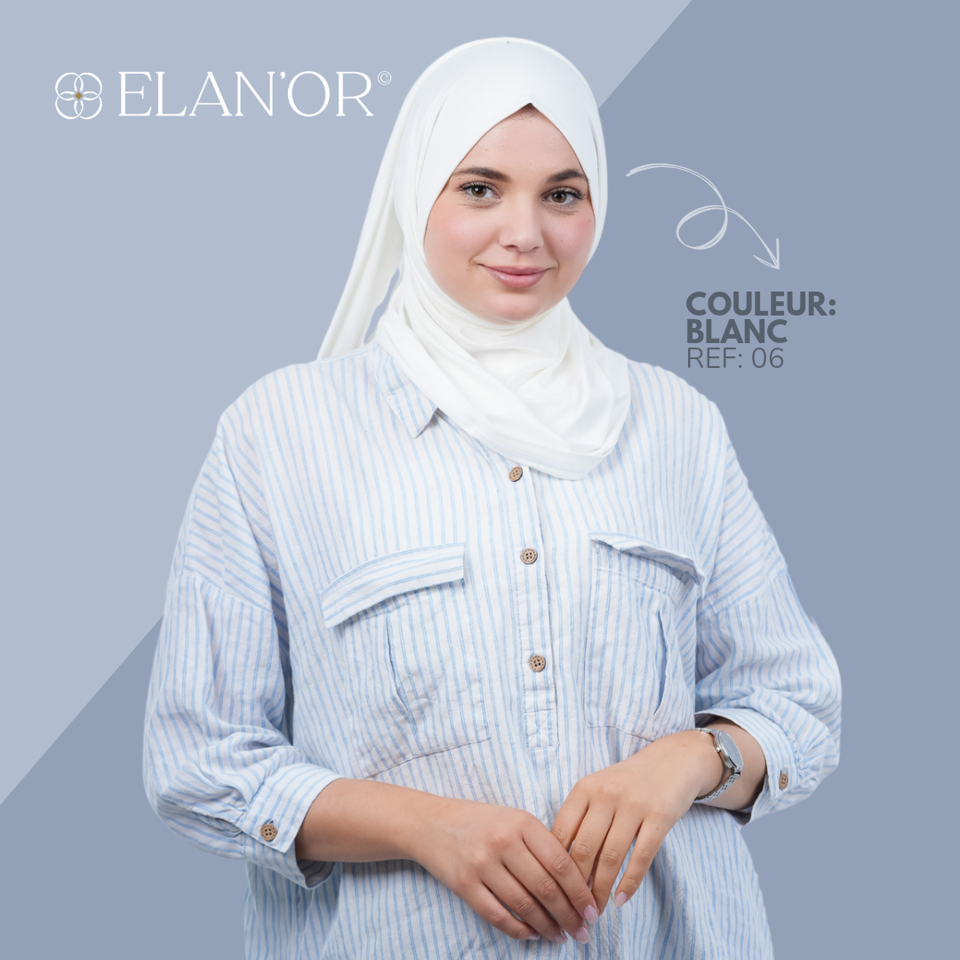 Foulard Cotton Hijab - 180x70cm