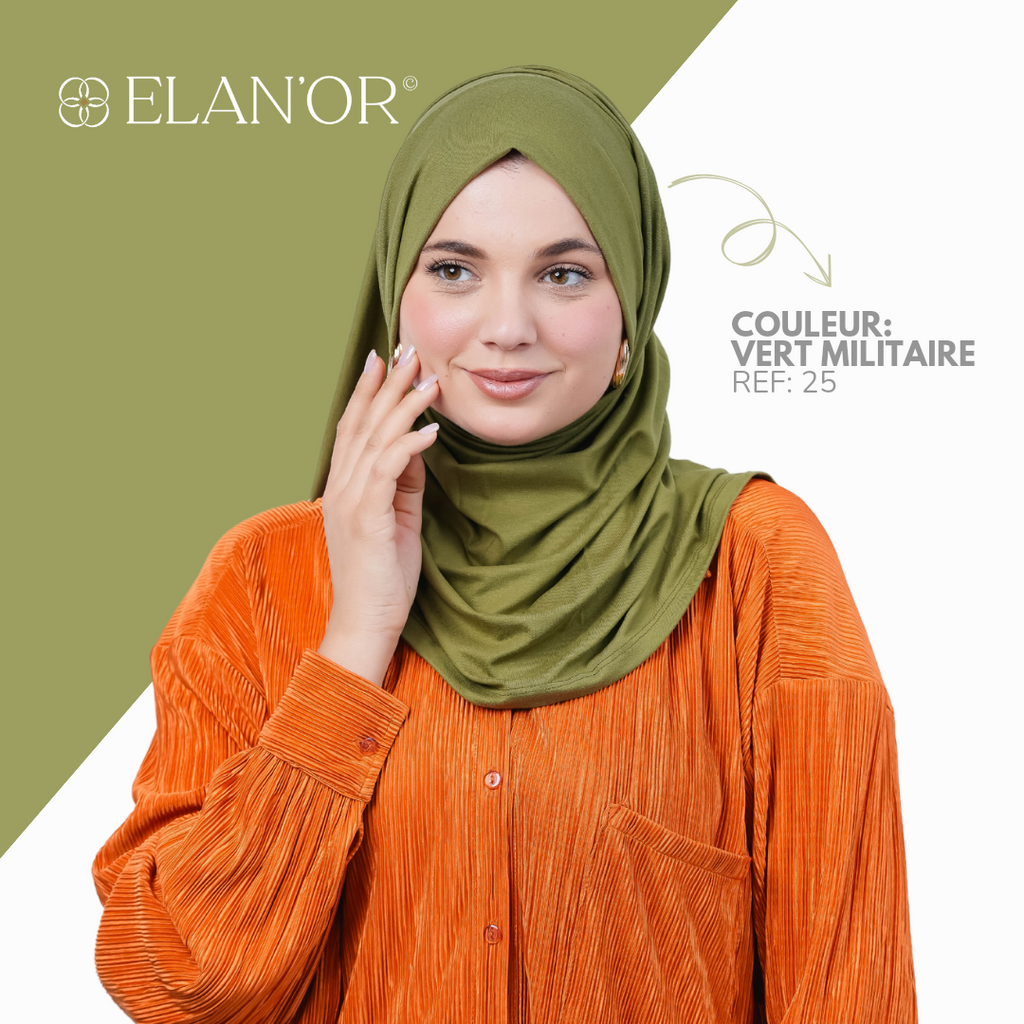 Foulard Cotton Hijab - 180x70cm